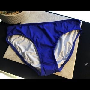 Lands End Royal Blue Bikini Bottoms